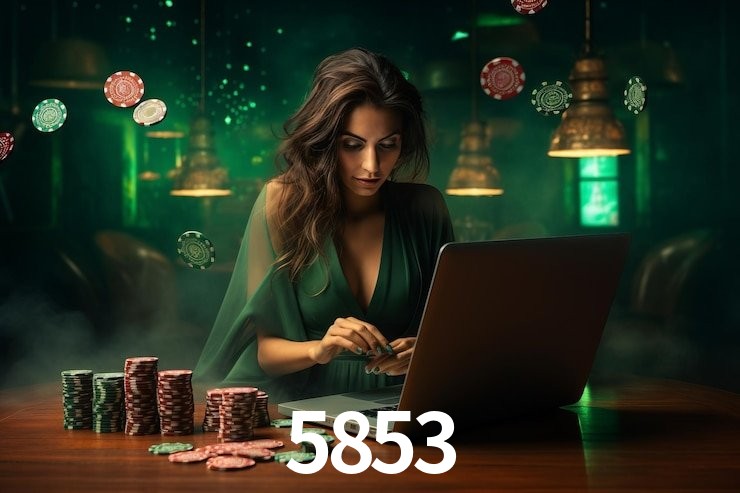 5853