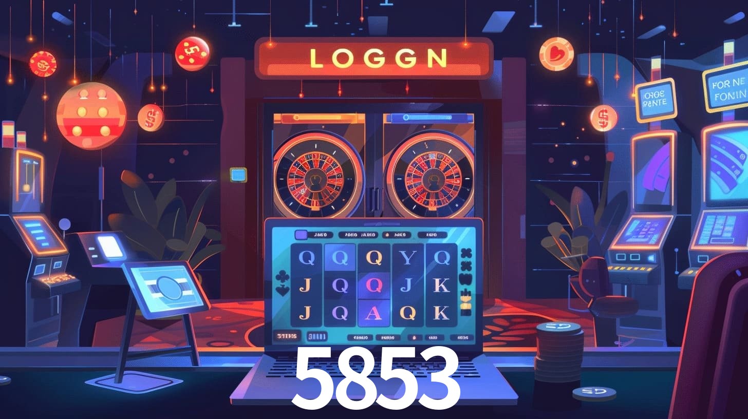 5853